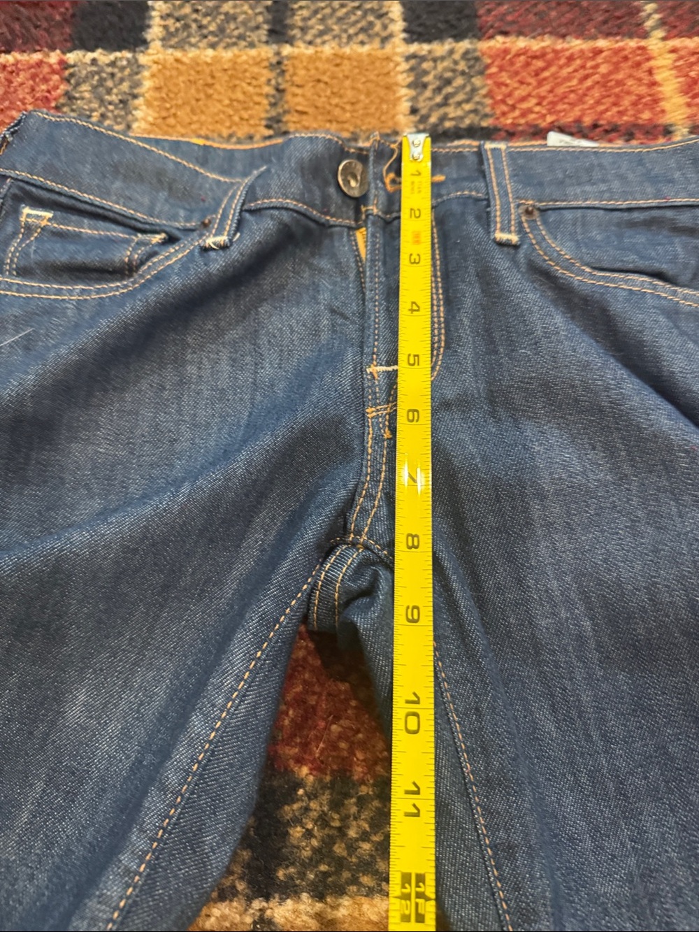Women's Lucky Brand size 2/26 Blue Flare Jeans. Worn a few times. - Picture 6 of 7